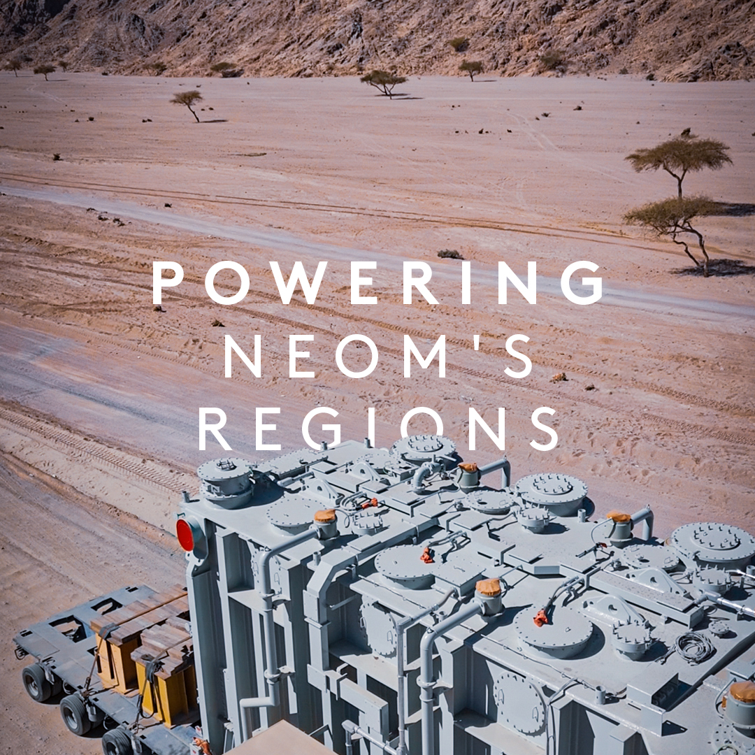 Explore how #ENOWA is energizing #Trojena, NEOM’s mountain destination, by successfully delivering two 200-tonne transformers via #PortofNEOM in #Oxagon, establishing a robust foundation for a reliable, high-capacity power supply in the region. #NEOM
