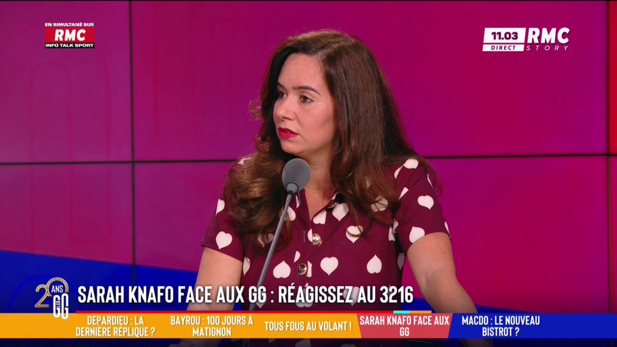 💥 Sarah Knafo, députée européenne : "La France n'est plus un pays sûr pour les Juifs" 🗣️ "Aujourd'hui, être juif quand on vit en France, c'est changer son nom sur la sonnette de son appartement, changer son nom sur Uber..." #GGRMC