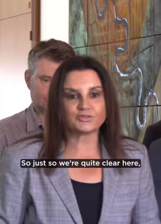 Senator Jacqui Lambie says this is not about digging up more gas ‘this is about putting Australia first’