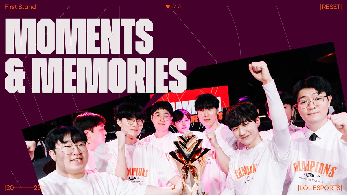 Moments &amp; Memories: #FST2025 Relive the most legendary moments of First Stand 2025! Watch here: