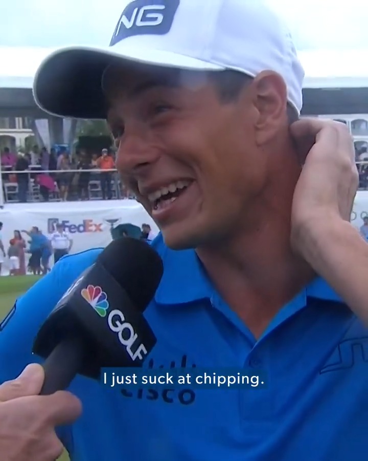 Viktor Hovland moments that just make sense.