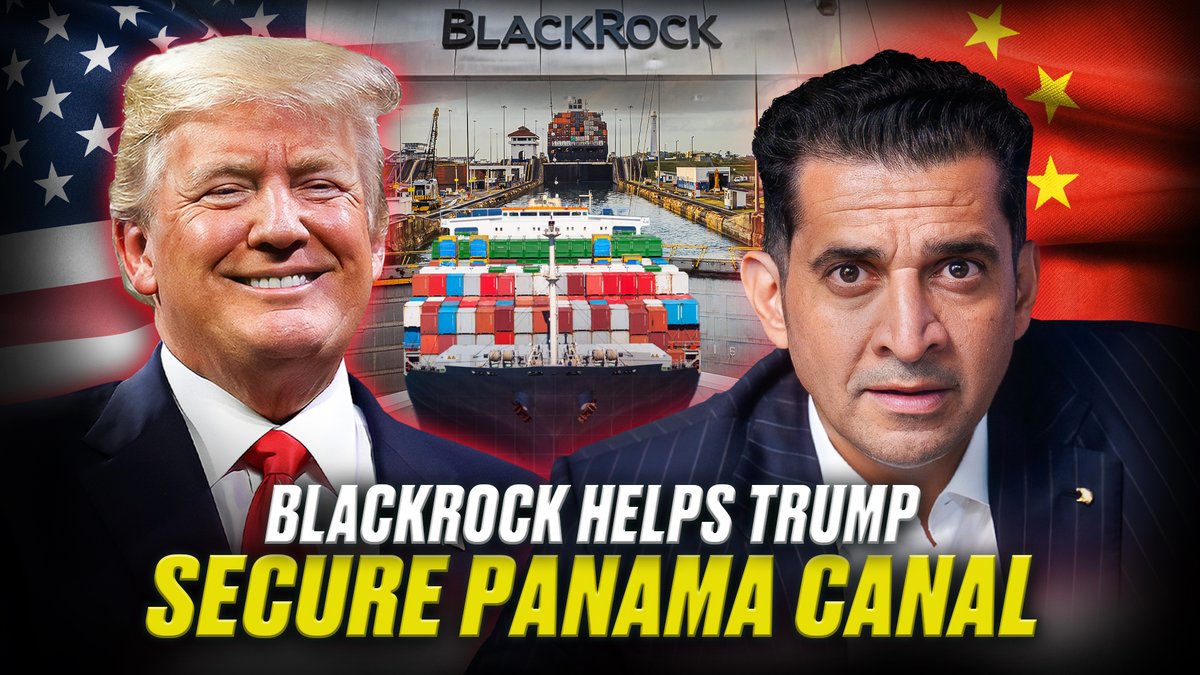 The $22.8 billion purchase of Panama Canal’s two key ports by Blackrock, may have given US leverage back on China. This is BIG!