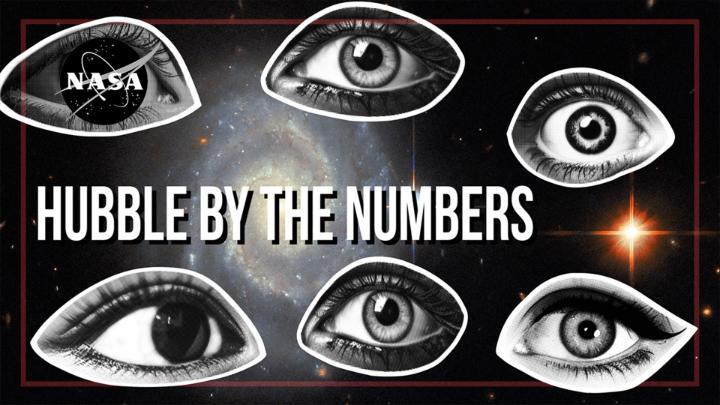 Hubble's got the numbers! With one month to go until Hubble's 35th anniversary in orbit, take a look at the mission so far through numbers.