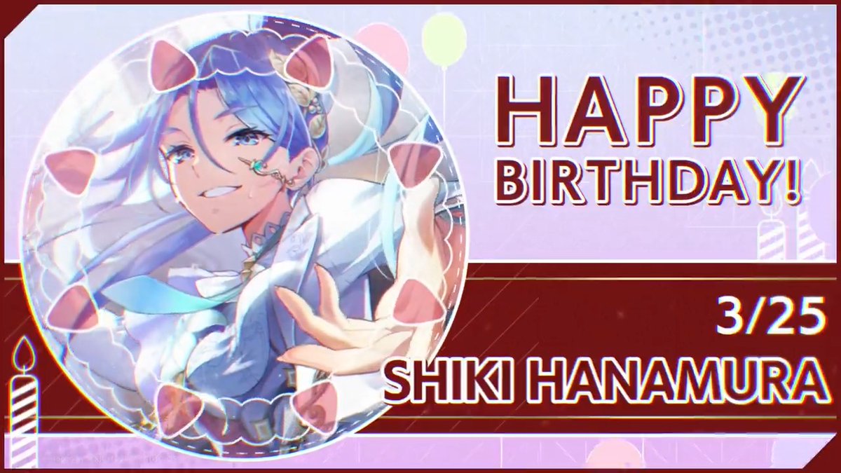 🎊🎂HAPPY BIRTHDAY!!🎂🎊 本日3月25日は、 第31F部隊所属 華村詩紀の誕生日🎉 #ヘブバン #華村詩紀生誕祭2025 #ヘブバンキャラ生誕祭