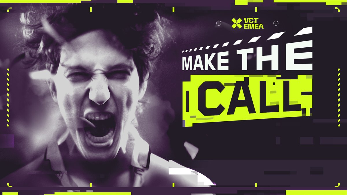 MAKE THE CALL Watch Stage 1 of #VCTEMEA on from March 26 to April 4!