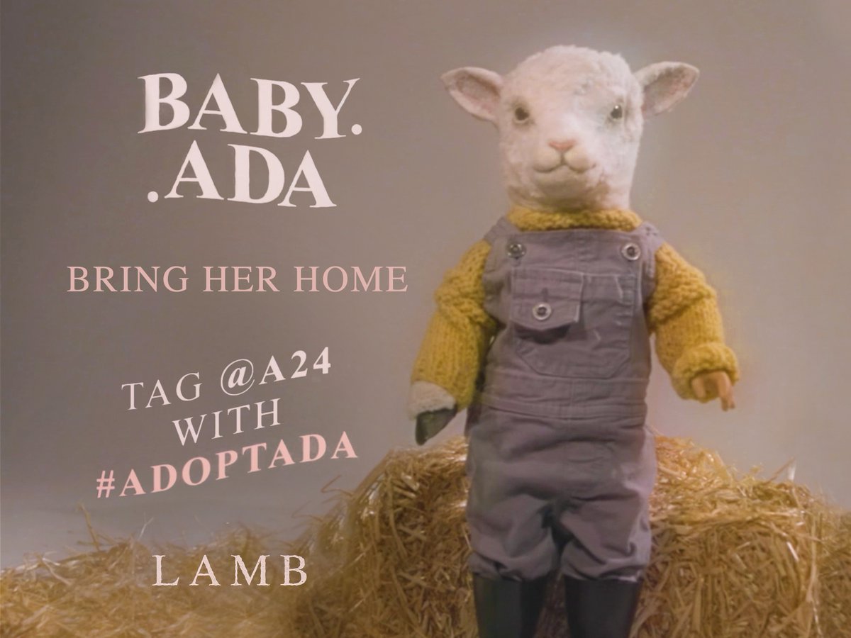 『LAMB/ラム』等身大アダちゃん人形のCMもなかなかの狂気