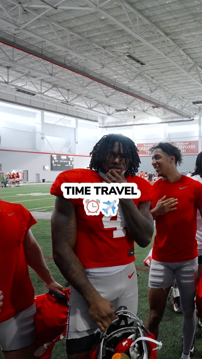 Buckeyes take on time traveling ⏰✈️
