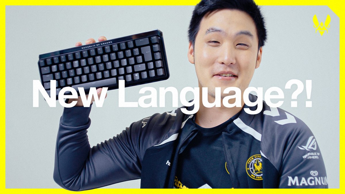 Our comms have never been better. The Brannish keyboard is here! Presented by ROG Global