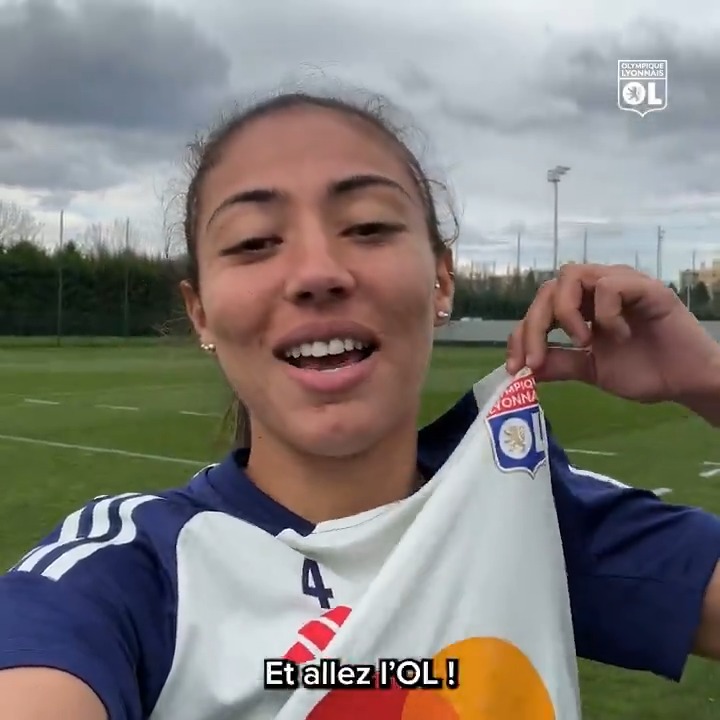 Selma vous donne rendez-vous au Groupama Stadium mercredi. 🫵🔴🔵 🎟️