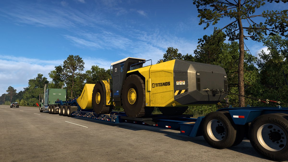 Special Transport is arriving in Missouri! 🚨 New routes for oversized hauls and a brand-new massive load are coming to the Special Transport DLC with the release of Missouri on April 3rd 🚛🚧 Find out more here 👇