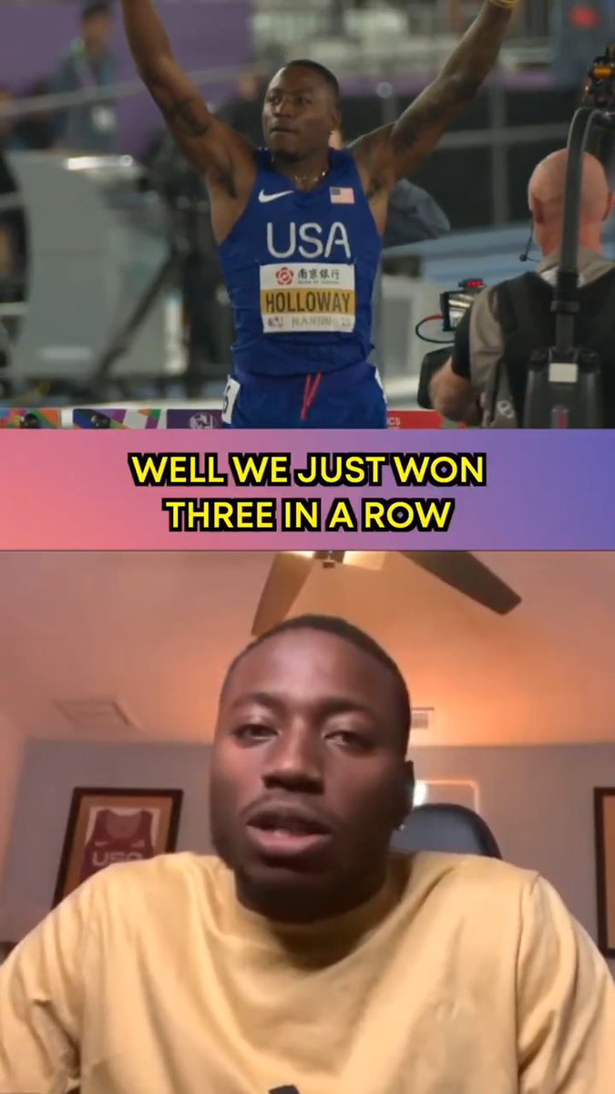Grant Holloway racing the 100m/200m/400m next year!? 👀 Grant Holloway, OLY