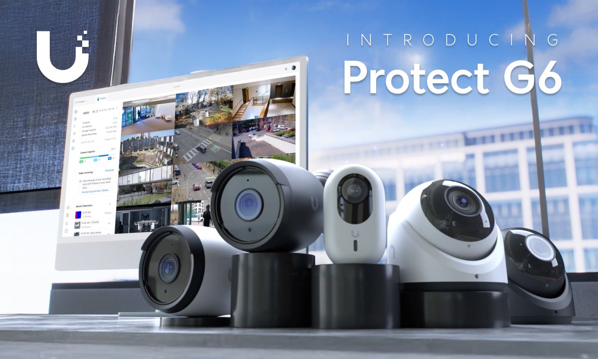 Introducing the all-new Generation 6 Protect cameras — starting with the G6 Bullet, Turret, & Instant: 🔹 1/1.8” 8MP 4K image sensor 🔹 IP66-rated for extreme weather 🔹 Integrated multi-TOPS AI Engine 🔹 Real-time face & license plate recognition More: