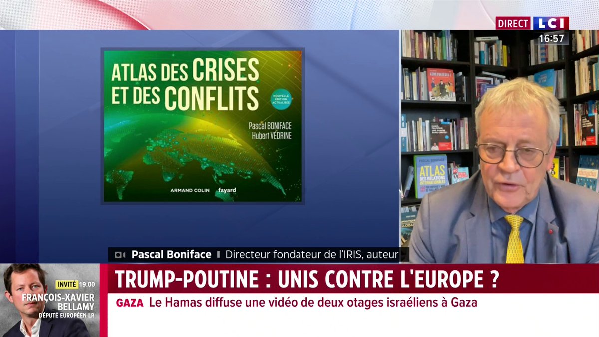 🗣️ "Le respect du droit international n'est pas le problème des États-Unis" explique Pascal Boniface
