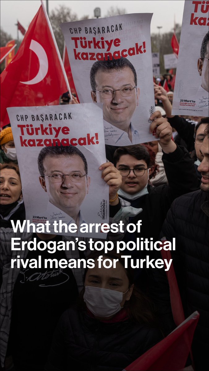 The arrest of Turkish President Erdogan's top rival has triggered a currency slump and the largest wave of street protests in more than a decade @UgurYilmaz explains what it means for the country