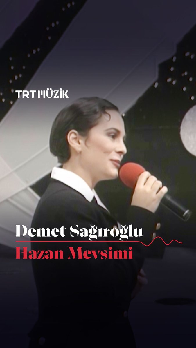 Demet Sağıroğlu ile 1996 yılına dönüp "Hazan Mevsimi" adlı şarkıyı dinliyoruz. TRT Müzik
