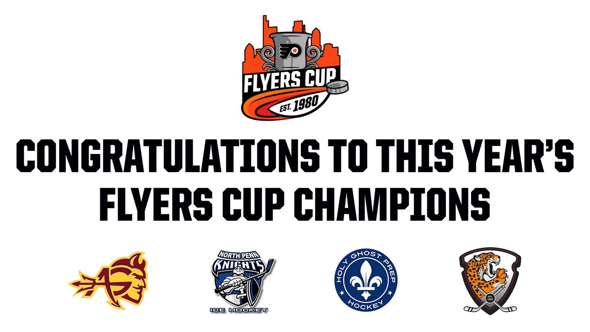 Congratulations to our 2025 The Flyers Cup champions! 🏆 AAA - Holy Ghost Prep AA - North Penn A - Garnet Valley Girls - Avon Grove