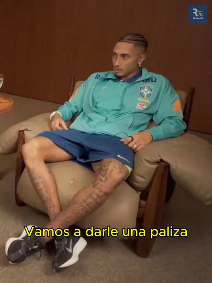 "Raphinha": Por sus comentarios sobre el partido de Brasil contra la Selección Argentina