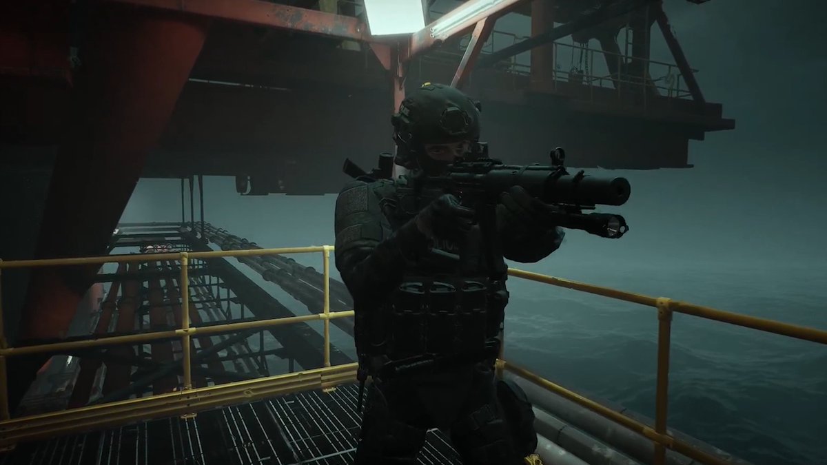 Rolling through what came with the launch of Ready or Not: Dark Waters - The MP5SD6 for general SWAT armory accesses