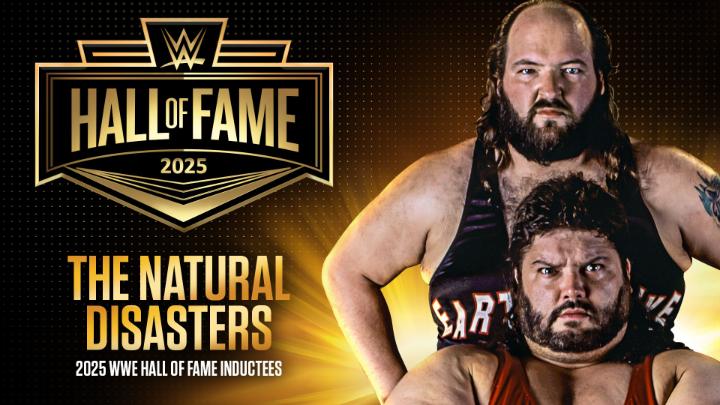 Earthquake & Typhoon, known as The Natural Disasters, are set to become the newest members of the #WWEHOF Class of 2025!