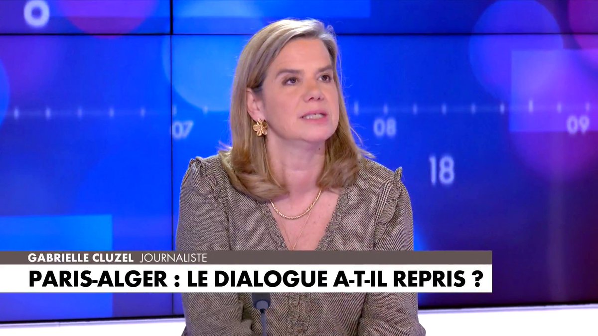Gabrielle Cluzel sur la relation entre la France et l'Algérie : «Monsieur Tebboune est le maître du jeu», dans #Facealinfo