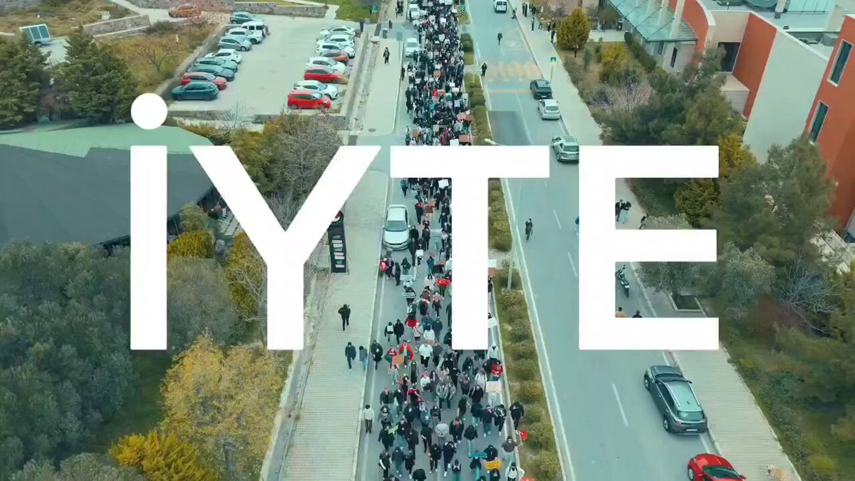 24 Mart 2025 İzmir Yüksek Teknoloji Enstitüsü İYTE öğrencileri