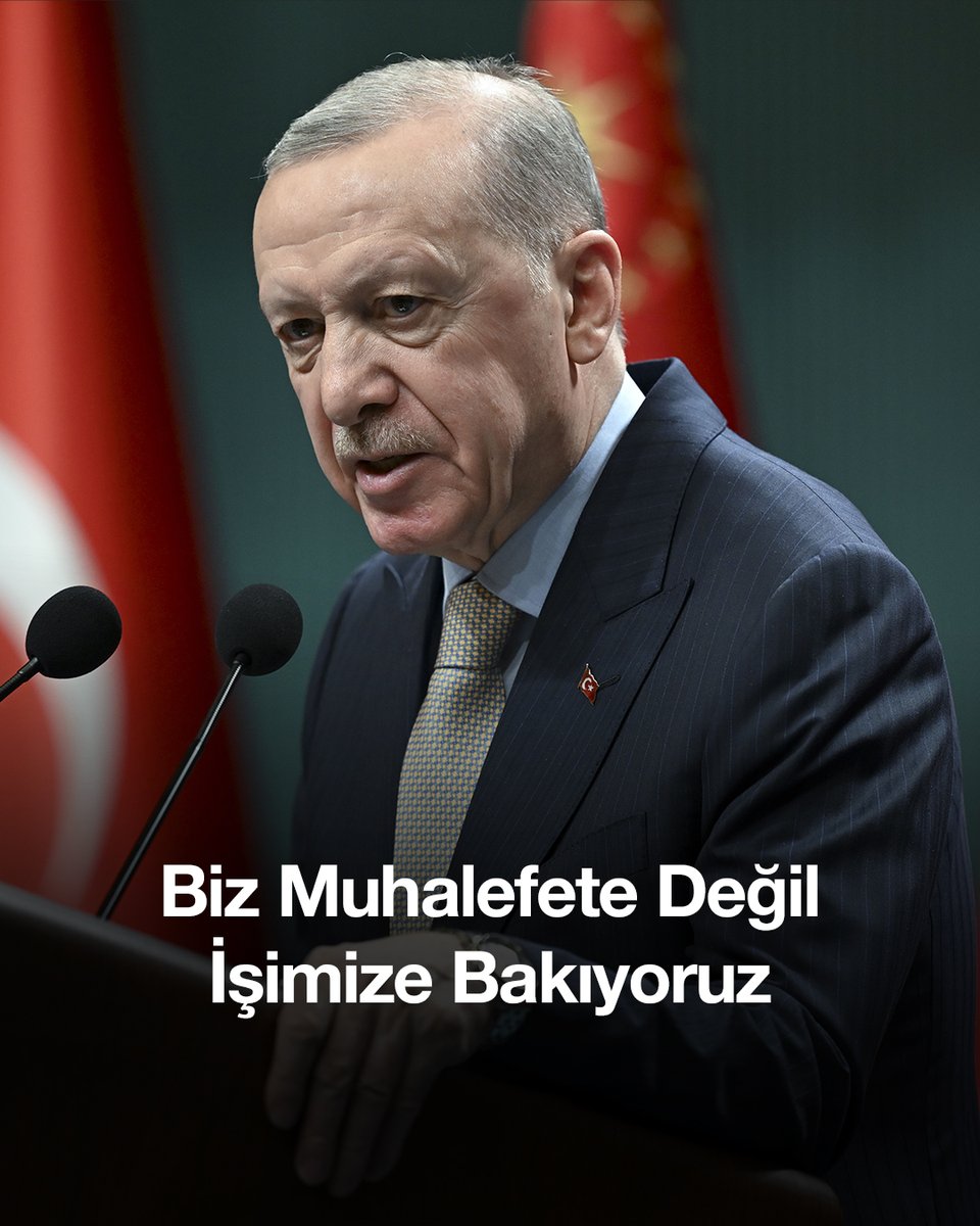 Ana muhalefet partisi kadroları, eski genel başkanlarının o veciz ifadesiyle “en iyi yaptıkları iş olan birbirlerini yemeye” devam edebilir. Biz sadece işimize bakıyoruz, milletimize hizmete odaklanıyoruz.