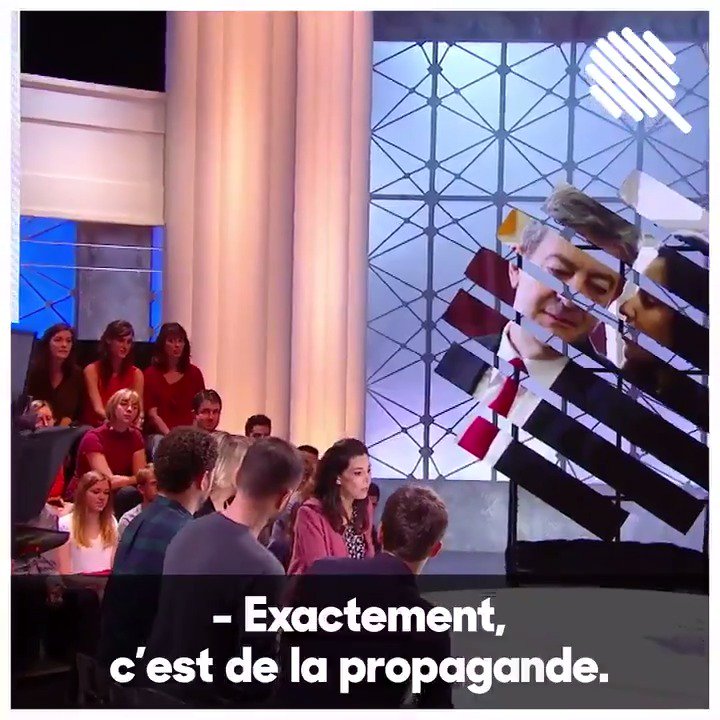 "Quand je conseille Jean-Luc Mélenchon ou LFI en communication, je pense propagande" Sophia Chikirou, septembre 2017.