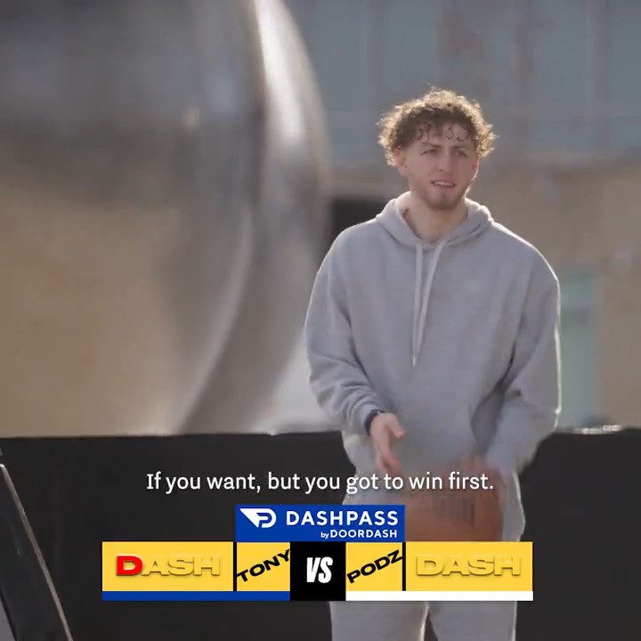 Game of D-A-S-H Podz vs. Tony from Souvla Greek Yogurt on the line. Who ya got? DoorDash || Dash Time with Brandin