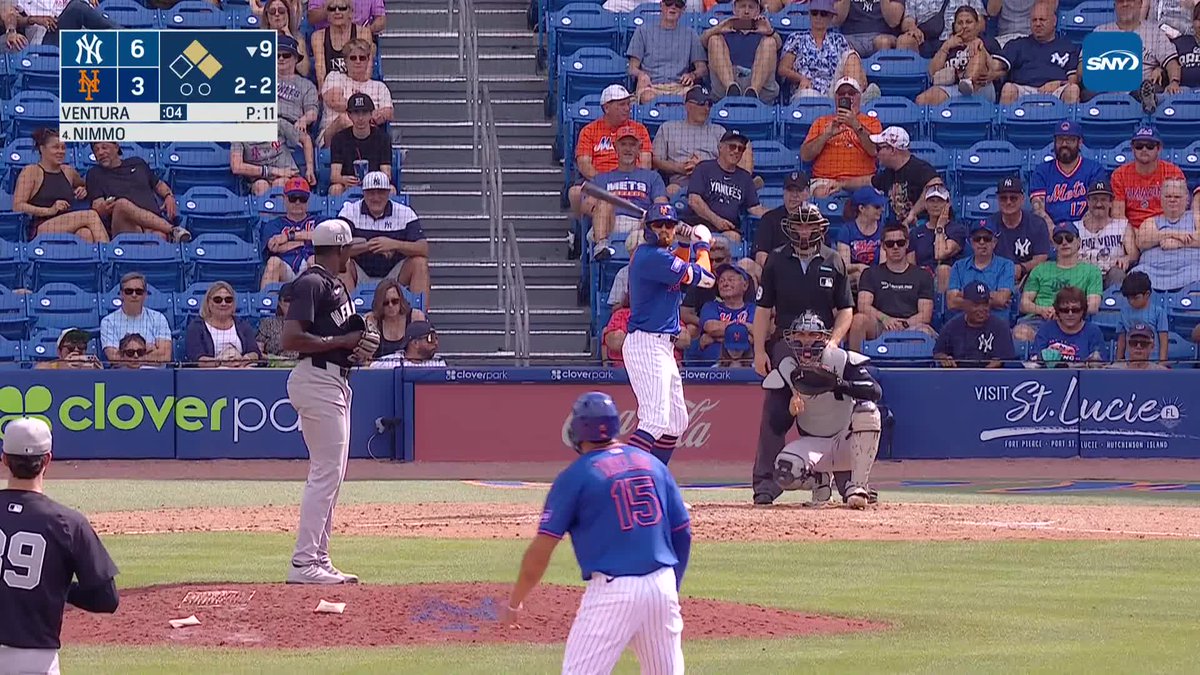 Brandon Nimmo hits a game-tying 3-run homer in the 9th!