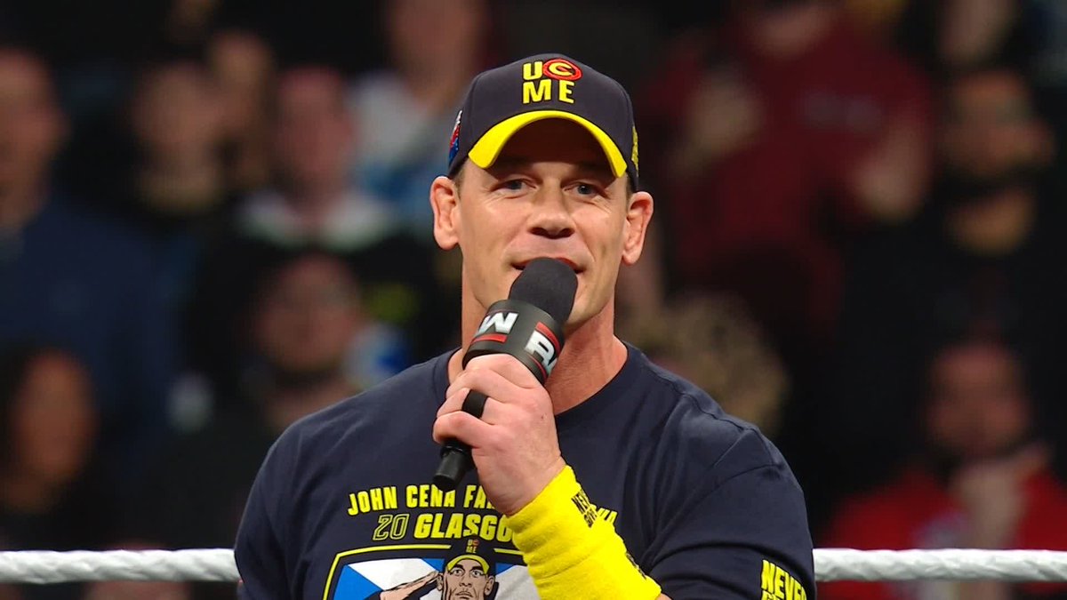 Cena hasn't forgotten about that kid from last week! #WWERaw