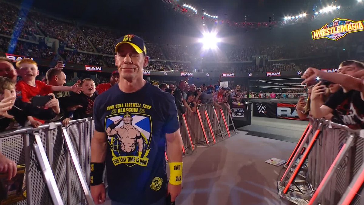 How will John Cena walk away from #WrestleMania and the WWE? #WWERaw