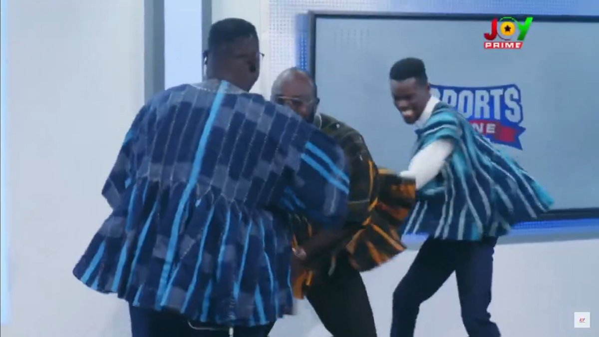 Intense praise and worship happening right now on #SportsZone on Joy Prime. Only the Black Stars, on the brink of World Cup qualification, can bring this kind of excitement. Tune in now with Fentuo Tahiru Fentuo, Mr. Daniel Koranteng, and SITSO.