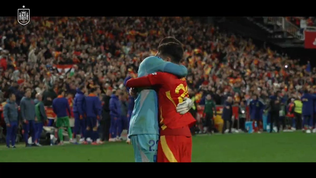 🎬 Si el fútbol fuera cine, la película de ayer sería de Óscar. Gracias, 𝗩𝗮𝗹𝗲𝗻𝗰𝗶𝗮, por otra noche de magia. #VamosEspaña | #NationsLeague