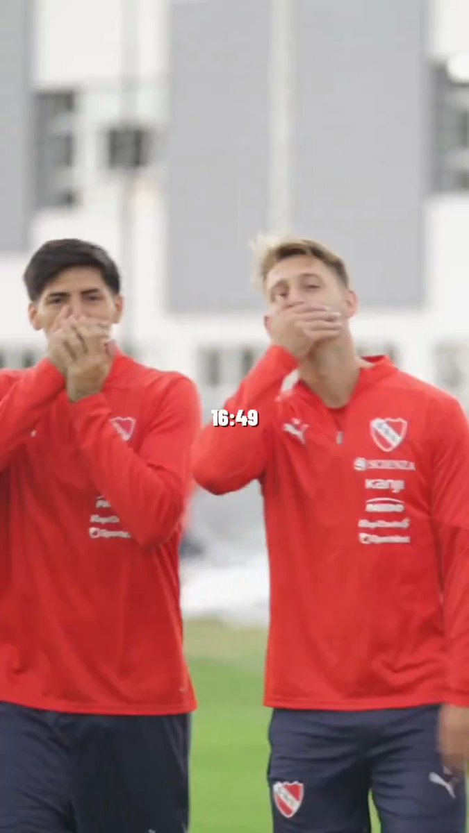 La rutina de la tarde. #TodoRojo 🔴