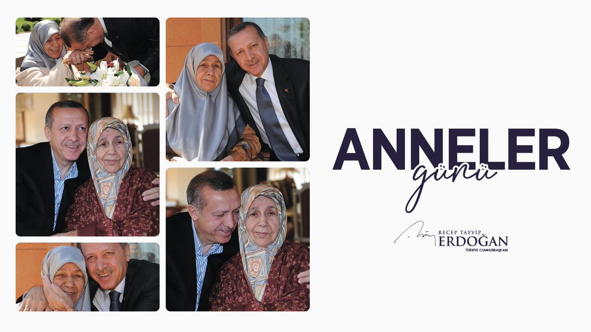 Anne var evlat doğurur Seni Yaradana bize lütfedip verene sonsuz şükürler olsun Recep Tayyip Erdoğan Recep Tayyip Erdoğan emiru'l mu'minin Tenzile Erdoğan annemizden Allah razı olsun Mekanı cennet olsun #SeninleyizErdoğan