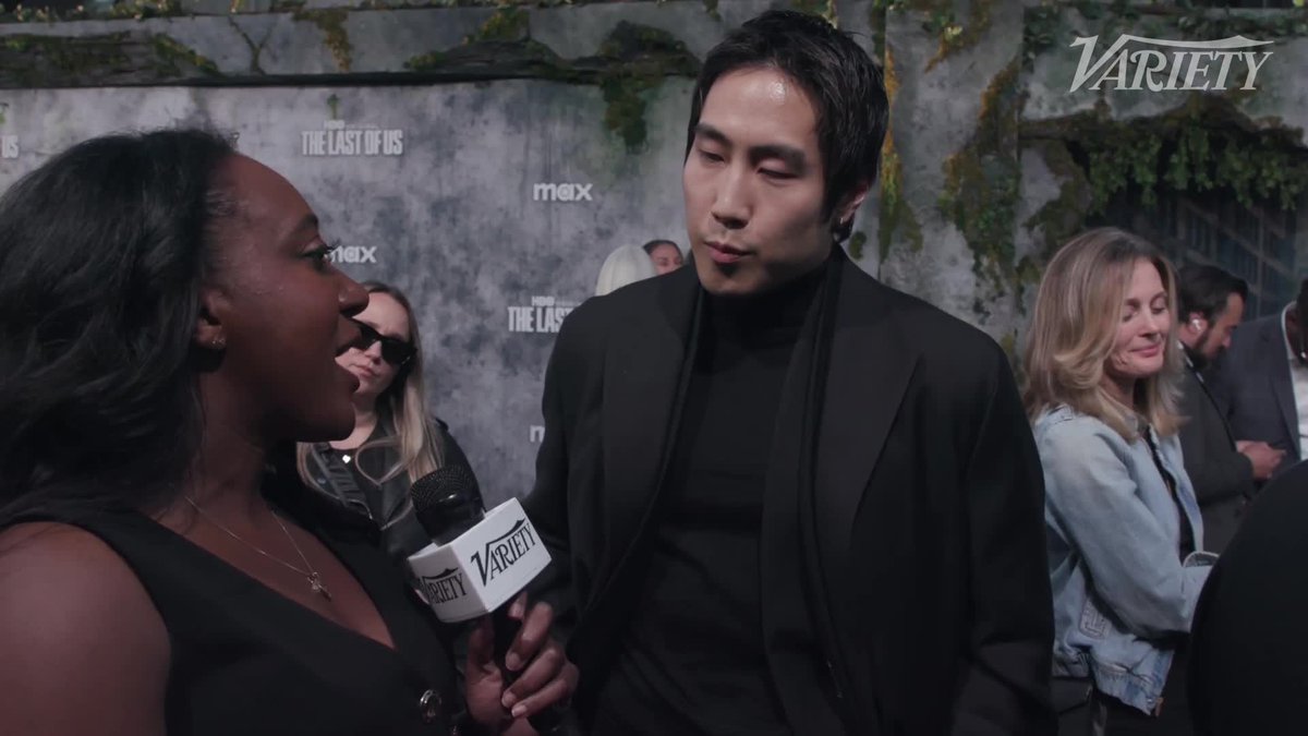 Young Mazino recalls one of his favorite on set moments from #TheLastOfUs Season 2.