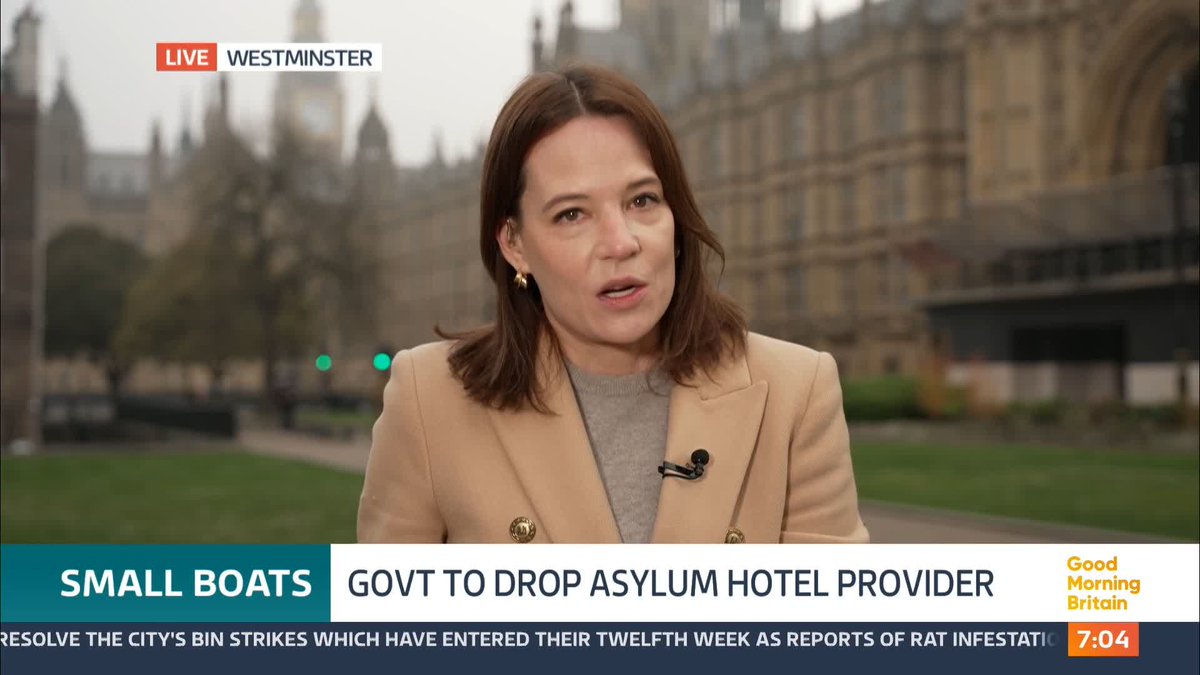 A record number of migrants cross the channel - as the government stops using more than 50 asylum hotels over concerns about behaviour and poor performance. @louisajamesitv reports.