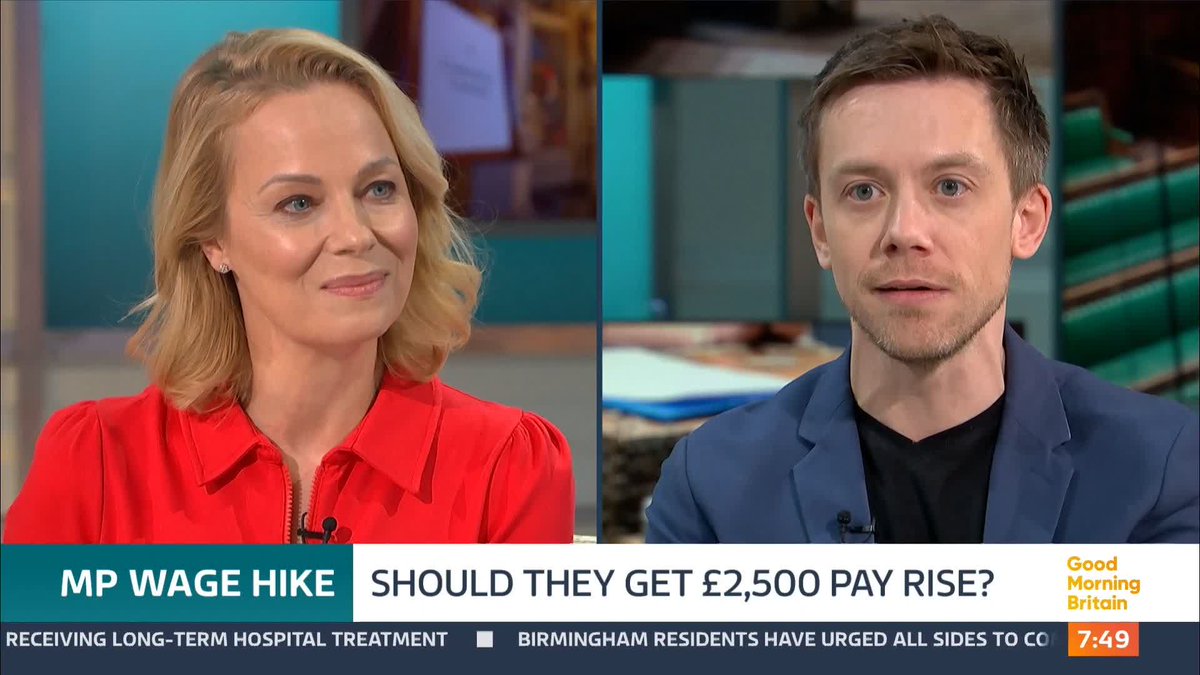 MPs will receive a £2,500 pay rise next month - taking their annual salary to £94,000 - nearly £60,000 more than the average wage. Daisy McAndrew and Owen Jones debate whether MPs deserve a pay rise.