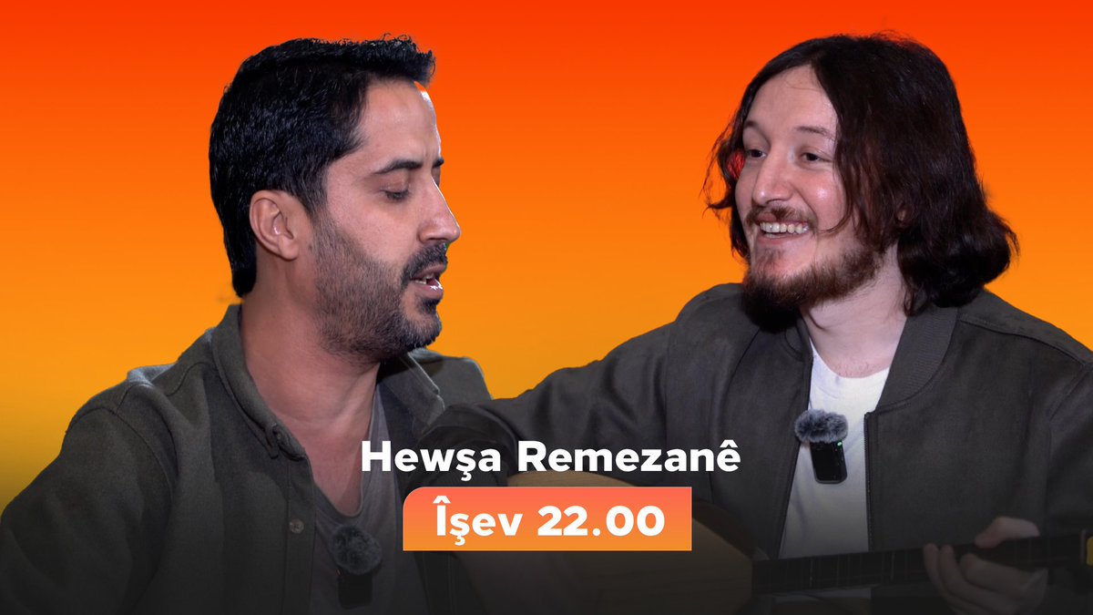Vê hefteyê di Hewşa Remezanê da Mercan Argunaga û Ihsan Zanyar hene 🎙 Îşev saet 22.00an da li ser ekranên Waar Tvyê ye 🎼 #waarkurmanci
