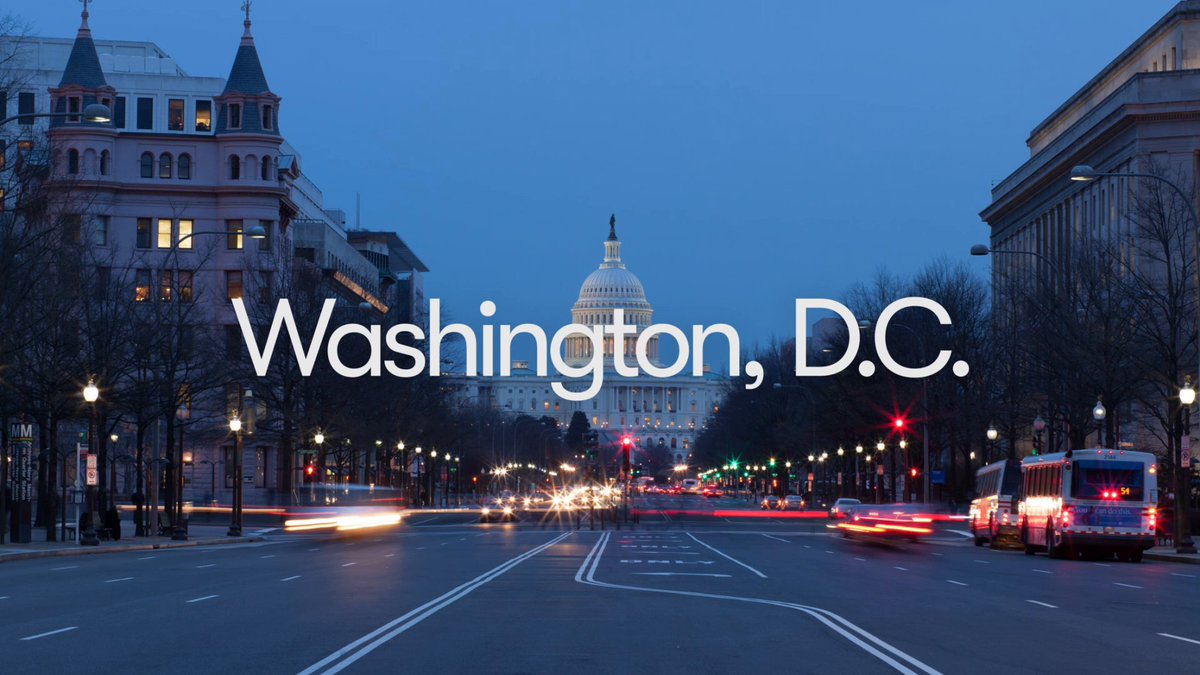 It’s official: Waymo One will be ready to serve Washington, D.C. next year! 🇺🇸