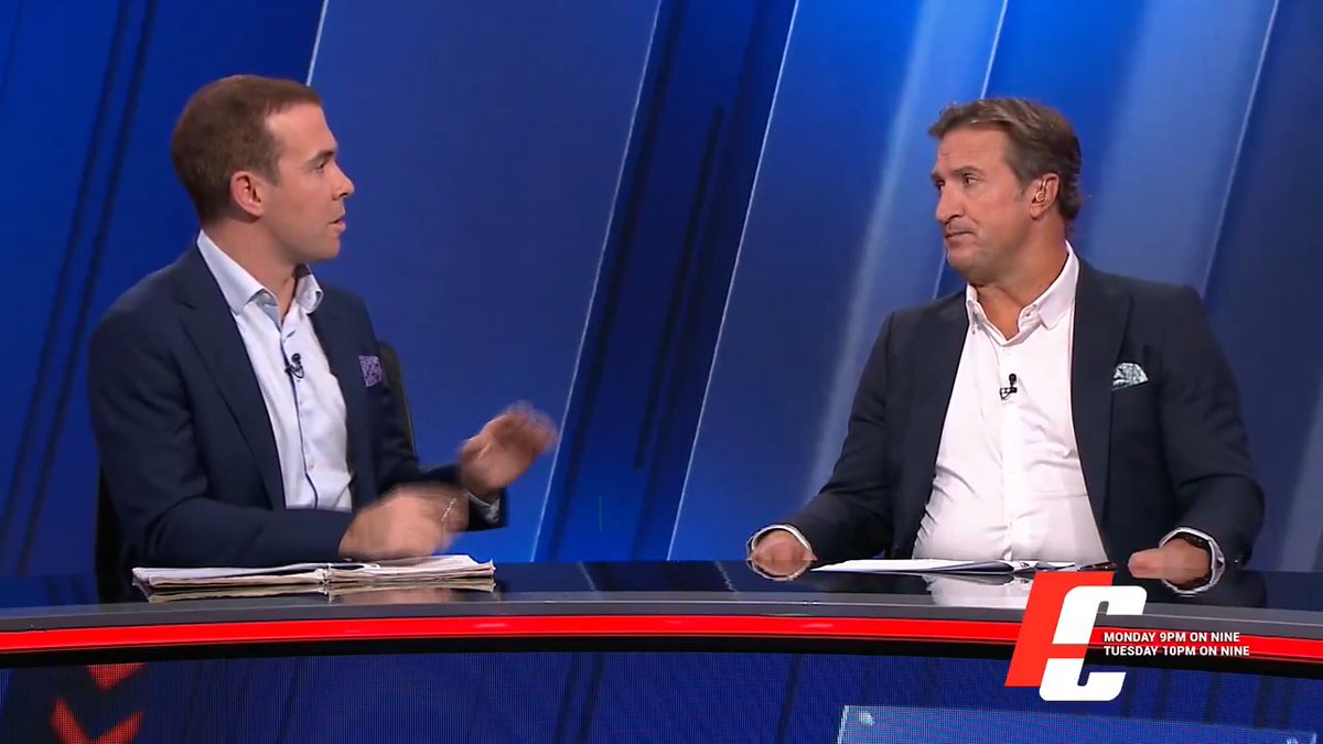 Full chat: Luke Beveridge and Tom Morris meet again for the first time since that notorious press conference three years ago 🍿🍿 #9FootyClassified | Watch on Channel 9 & 9Now 📺