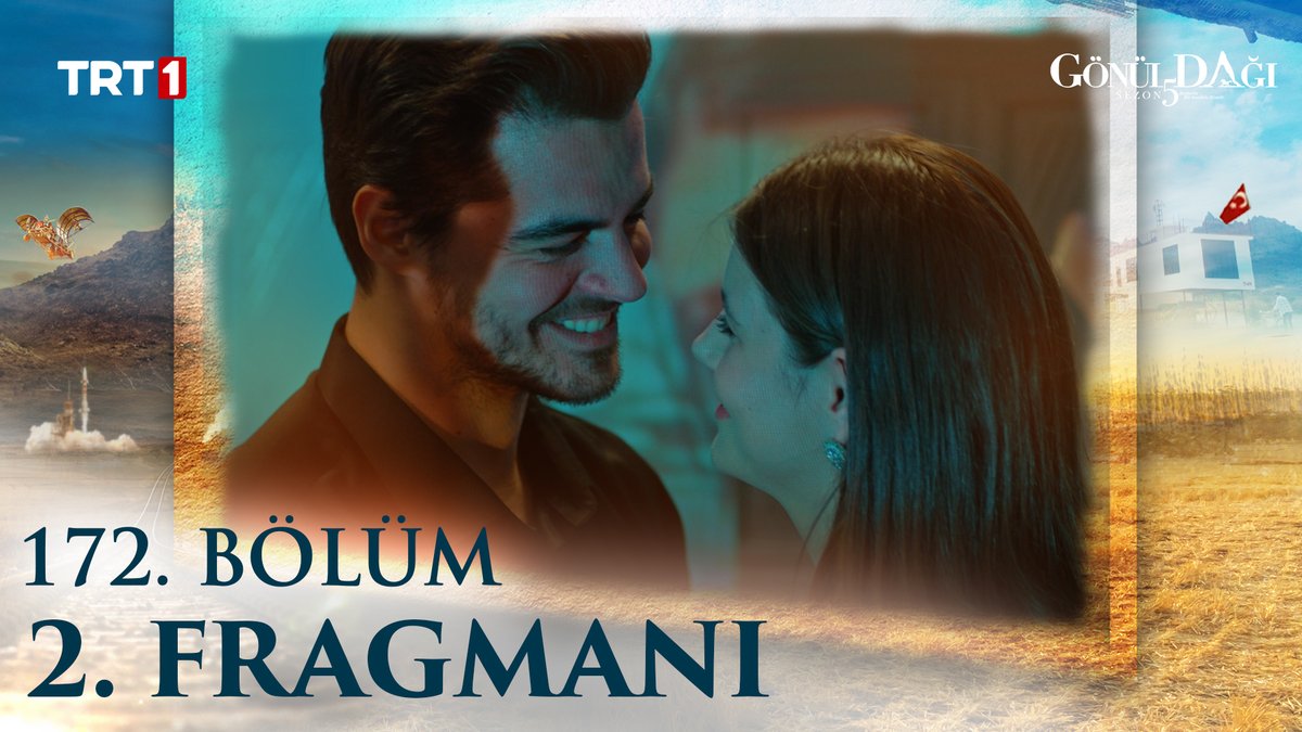 “Aşk, bir güneş gibi doğar içimde ve her an içimi ısıtır…” 172. bölüm 2. fragmanı sizlerle! ⛰ #GönülDağı yeni bölümüyle Cumartesi saat 20.10’da #TRT1’de! 📺 TRT 1