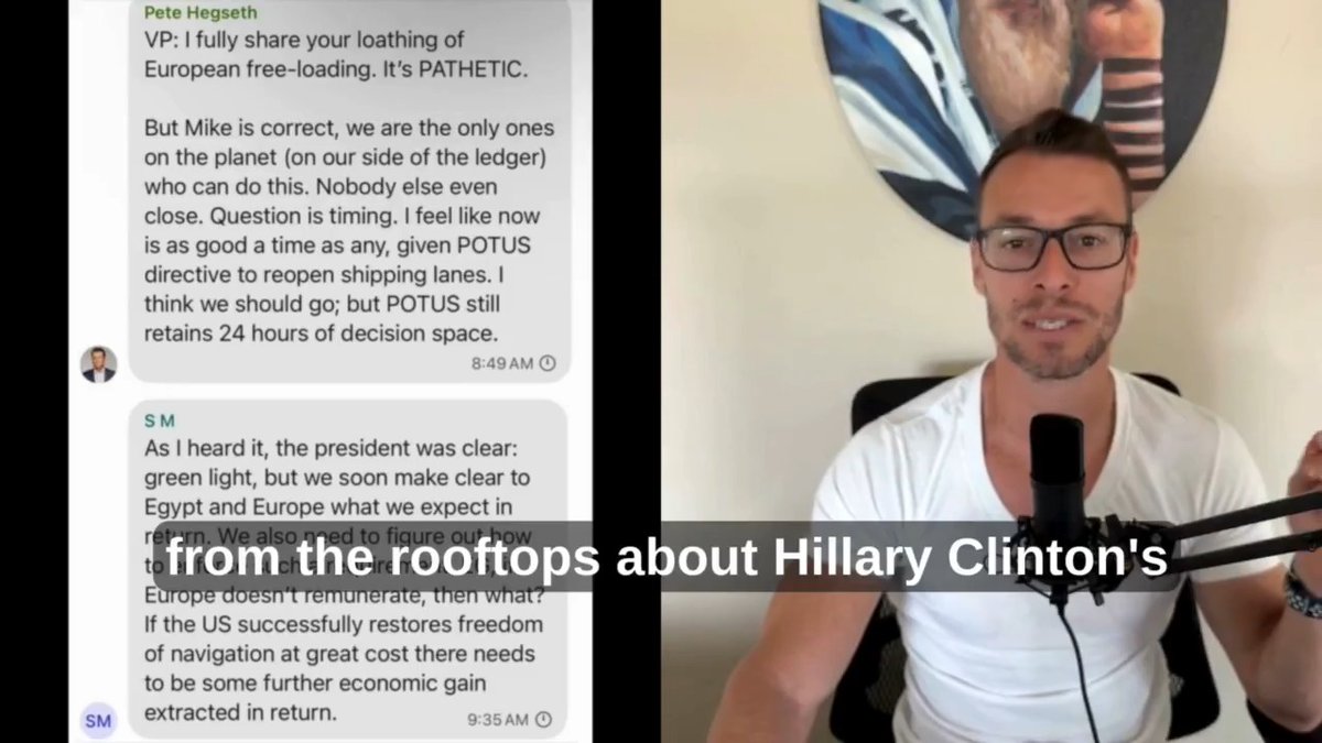 My Thoughts on the DISGUSTING HYPOCRISY of the Trump Admin: Let me get this straight—Pete Hegseth, Mike Waltz, and other Trump officials were discussing classified military plans over a group Signal chat... and accidentally leaked those details to a journalist who was added by mistake? These are the same people who screamed from the rooftops about Hillary Clinton’s private email server. They spent years calling her a national security threat—demanding jail time, endless investigations, and hearings. And now? They’re casually texting war plans on Signal like it’s a fantasy football chatroom? This isn’t just ironic—it’s blatant hypocrisy. They politicized national security when it suited them, and now they’re the ones jeopardizing it. If you had a problem with Hillary’s server, and you’re silent about this, you were never about national security—you were about political theater. Let’s stop pretending and call it what it is: dangerous, irresponsible, and absolutely indefensible.