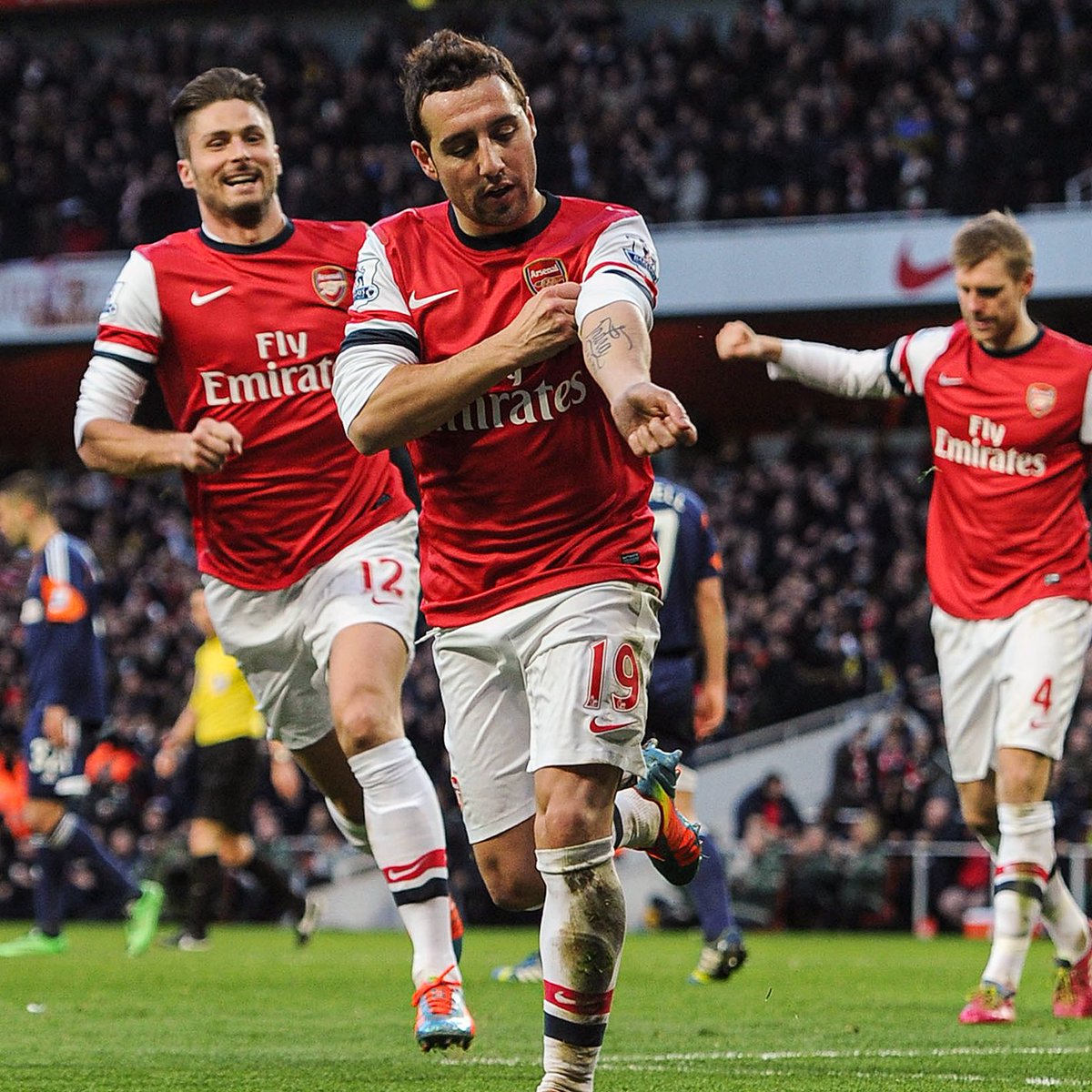 Fulham (H): Santi Cazorla classic 🎞 We're back in action next week 🔜