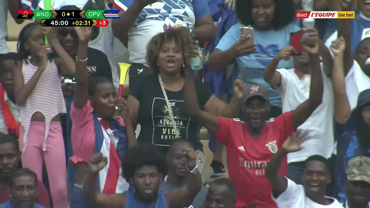 ⚽ Dailon Livramento ouvre le score pour le Cap Vert face à l'Angola ! Suivez le match en direct sur L'Equipe live foot : #lequipeFOOT