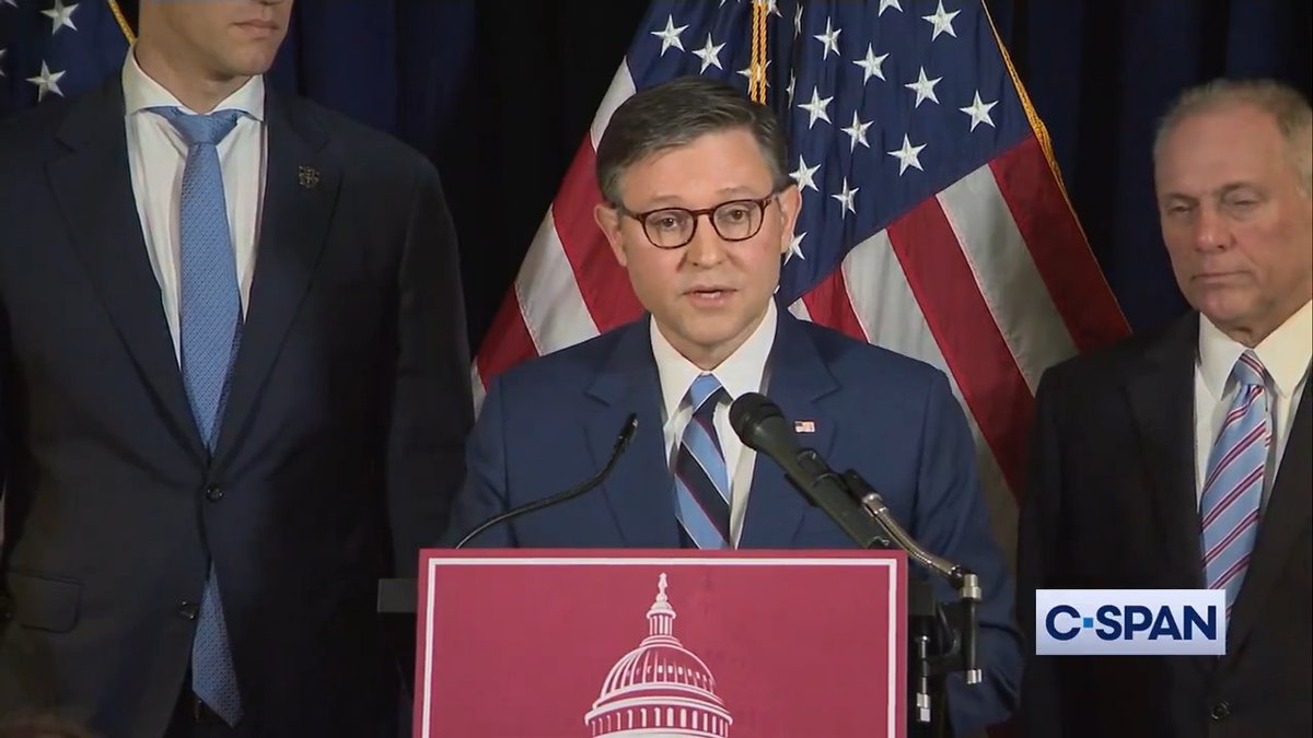 .Speaker Mike Johnson on Signal group chat: "They've acknowledged that it was an error and they're correcting it...I don't think anyone should have lost their job over that."