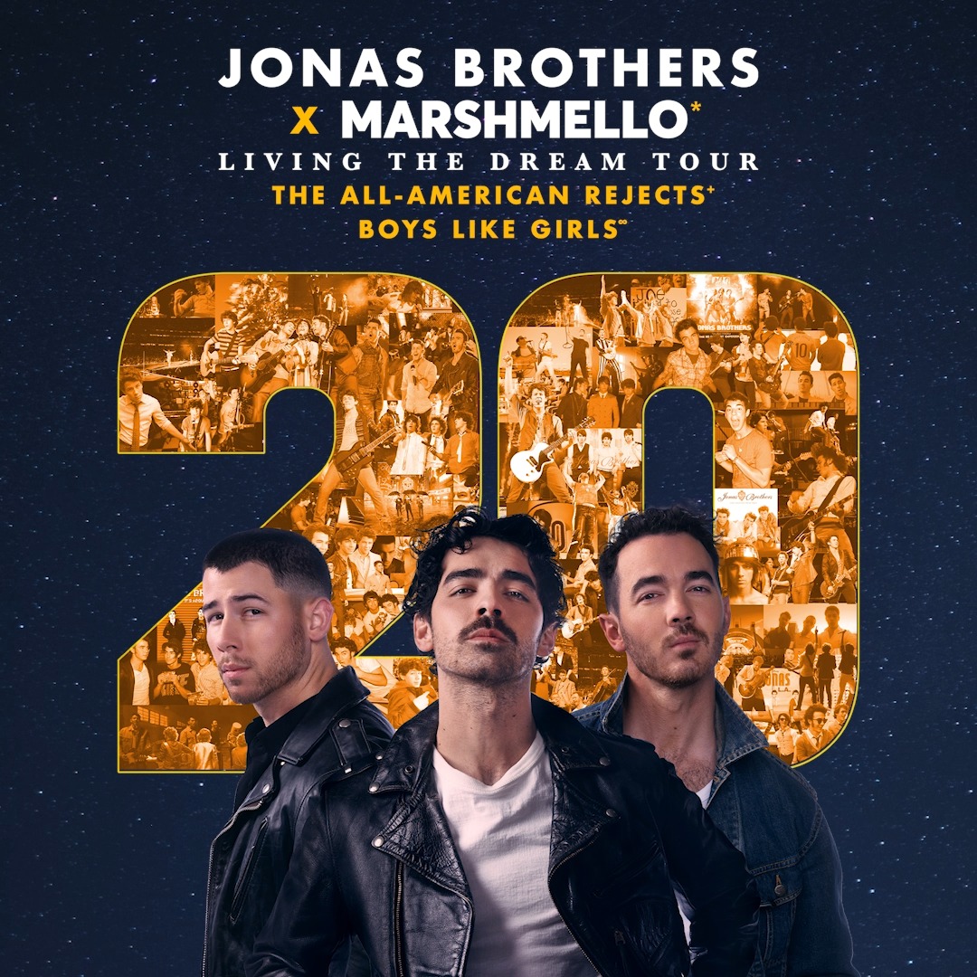 🚨 LAST CHANCE to register for the JONAS20: LIVING THE DREAM TOUR Artist Presale to see Jonas Brothers live in concert! ✍️ Sign up NOW to join the Artist Presale by Wed, Mar 26 @ 10am ET: