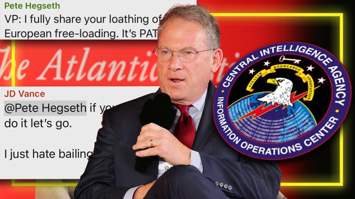 BREAKING EXCLUSIVE: All Evidence Points Toward Trump's War Cabinet Being Framed By A CIA Vault 7 Style Operation In The "Leak" Of Houthi War Plans On Signal » WATCH/SHARE THE LIVE X STREAM HERE: