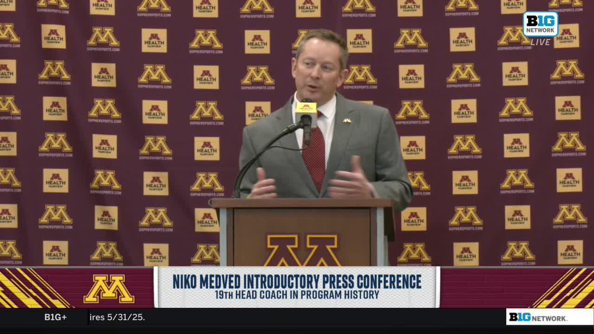 "We want to be as good as we can next year. That is the goal." Be there for the start of the Medved era ⤵️ Season Tickets 🎟: