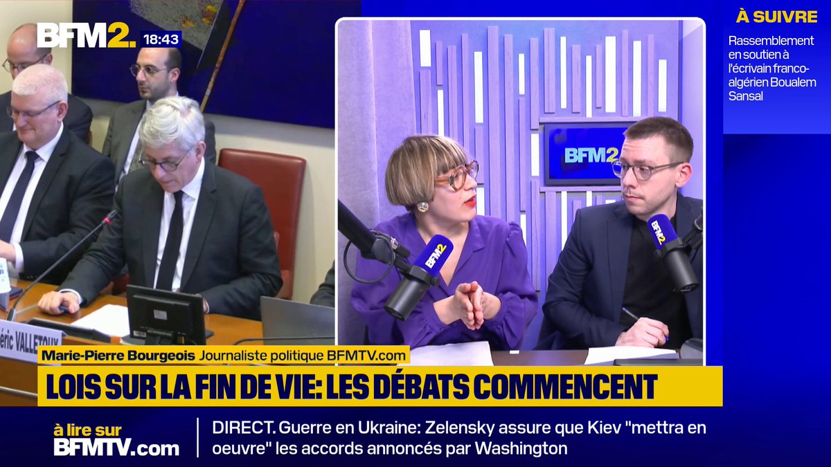 La commission des affaires sociales de l’Assemblée nationale lance ses travaux sur les deux propositions de loi concernant le développement des soins palliatifs et le droit à une "aide à mourir"